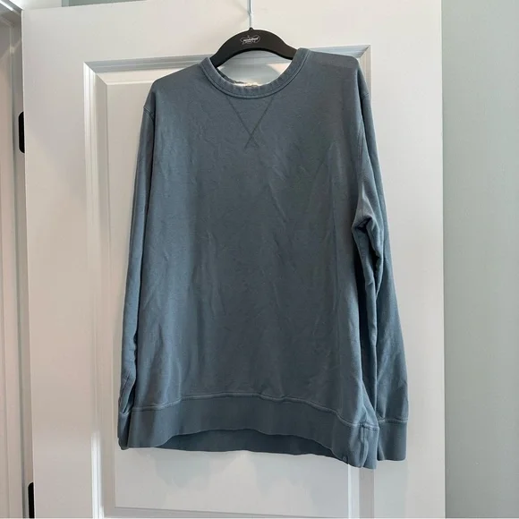 Tasc Performance Teal Crew Neck Sweatshirt - Picture 1 of 7